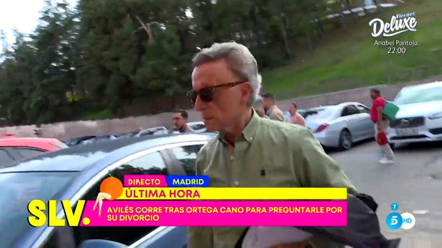 Ortega Cano amaga con agredir a un reportero en directo en 'Sálvame', que le persiguió en coche