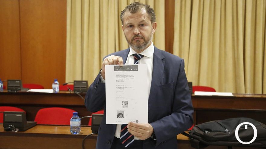 Dorado denuncia con una conversación de Whatsapp el reparto de dietas en el grupo municipal de Cs