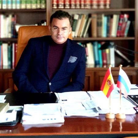 Pedro Mouriño, en su despacho