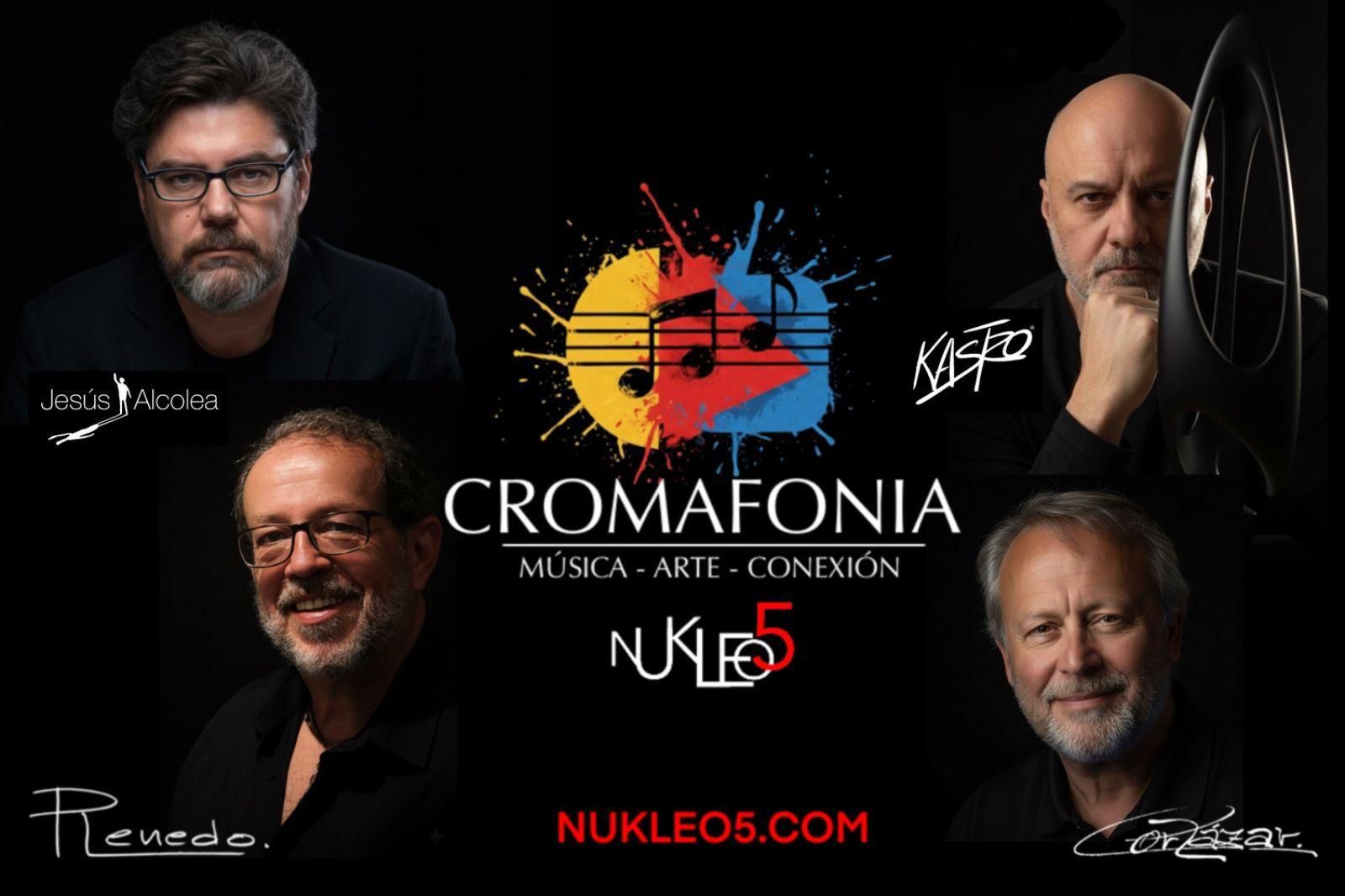 Los cinco componentes de la exposición 'NuKleo 5'