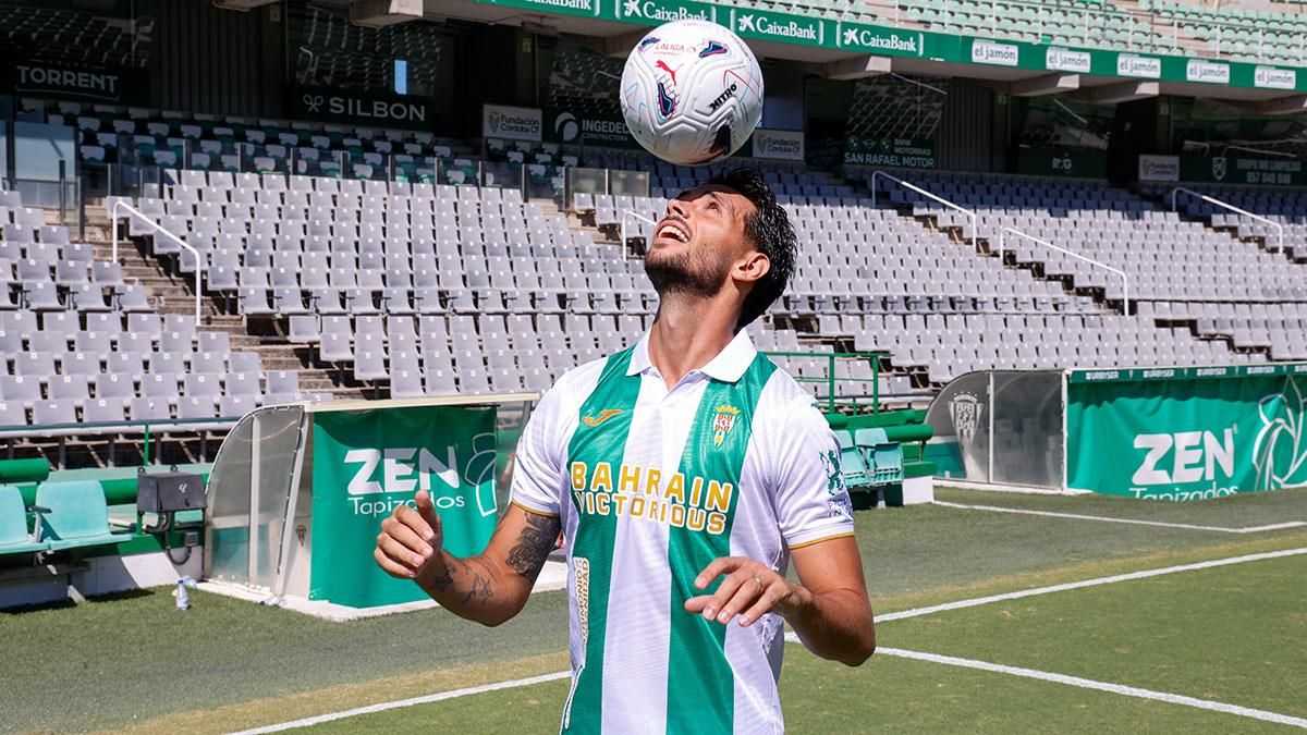 Presentación de Nelson Monte como nuevo jugador del Córdoba CF