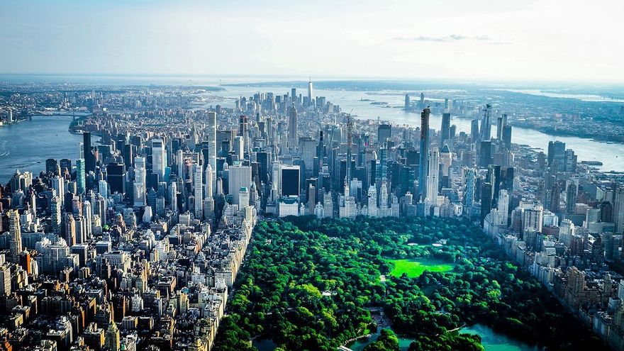 Central Park, el pulmón verde de Manhattan.