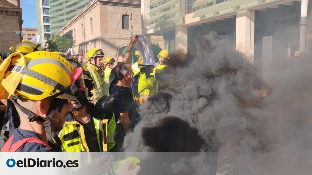 VÍDEO | Los bomberos forestales de la Generalitat Valenciana, en pie de ...