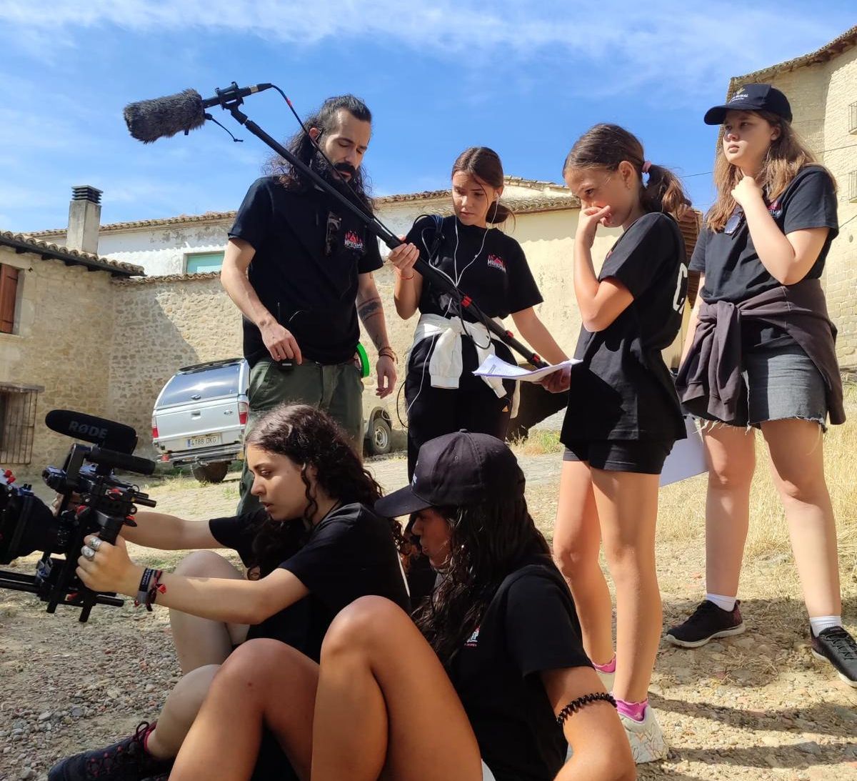 Asistentes del Campamento MOVIECAMP SOS