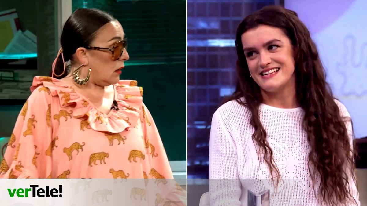 Candela Peña desvela en La Revuelta su anécdota con Amaia Romero que la dejó sin palabras: Ahora la quiero más