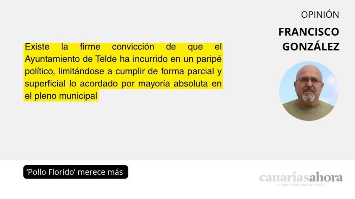 ‘Pollo Florido’ merece más