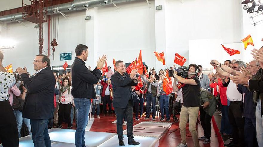 Mitin en Puertollano