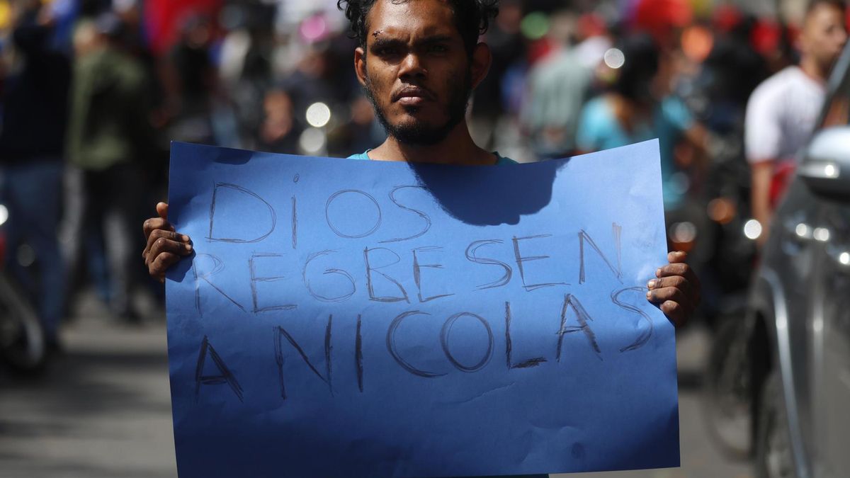 Fuerte pedido de un venezolano.