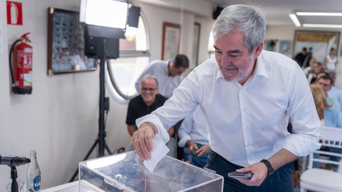 Fernando Clavijo, candidato de CC a las elecciones de 2027