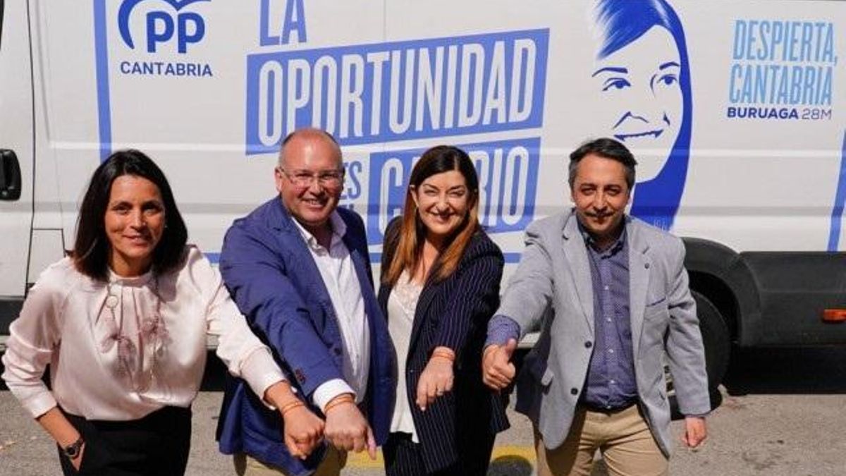 Acto del PP en Bezana.