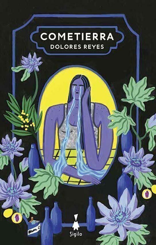 Así es la tapa de la primera edición de "Cometierra" de Dolores Reyes.