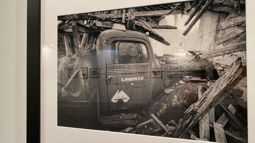 Una de las imágenes de la exposición 'Páramo. Tierra y ausencia' en Guadalajara