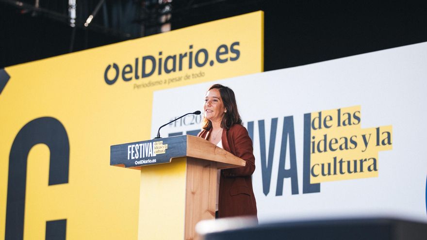 La alcaldesa de A Coruña, Inés Rey