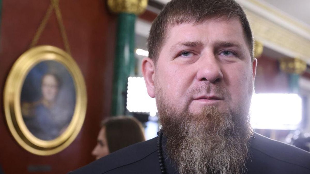 El líder checheno, Ramzan Kadyrov, durante la toma de posesión del presidente Vladímir Putin el 7 de mayo de 2024, en Moscú.