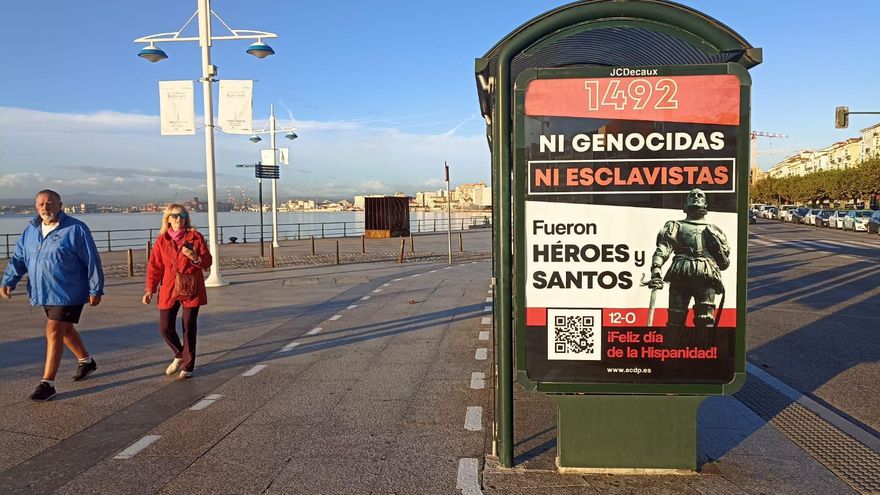 La campaña ultra que presenta como "héroes y santos" a los colonizadores españoles: "Es terraplanismo histórico"