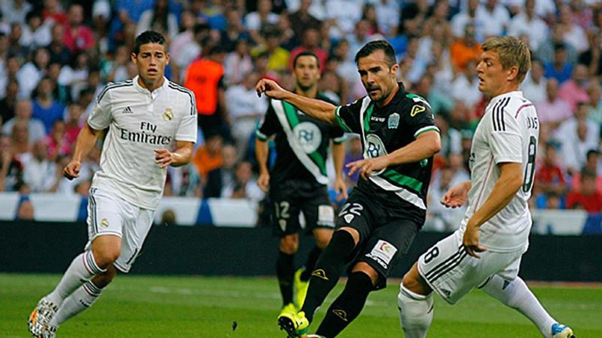 López Garai, en el Bernabéu