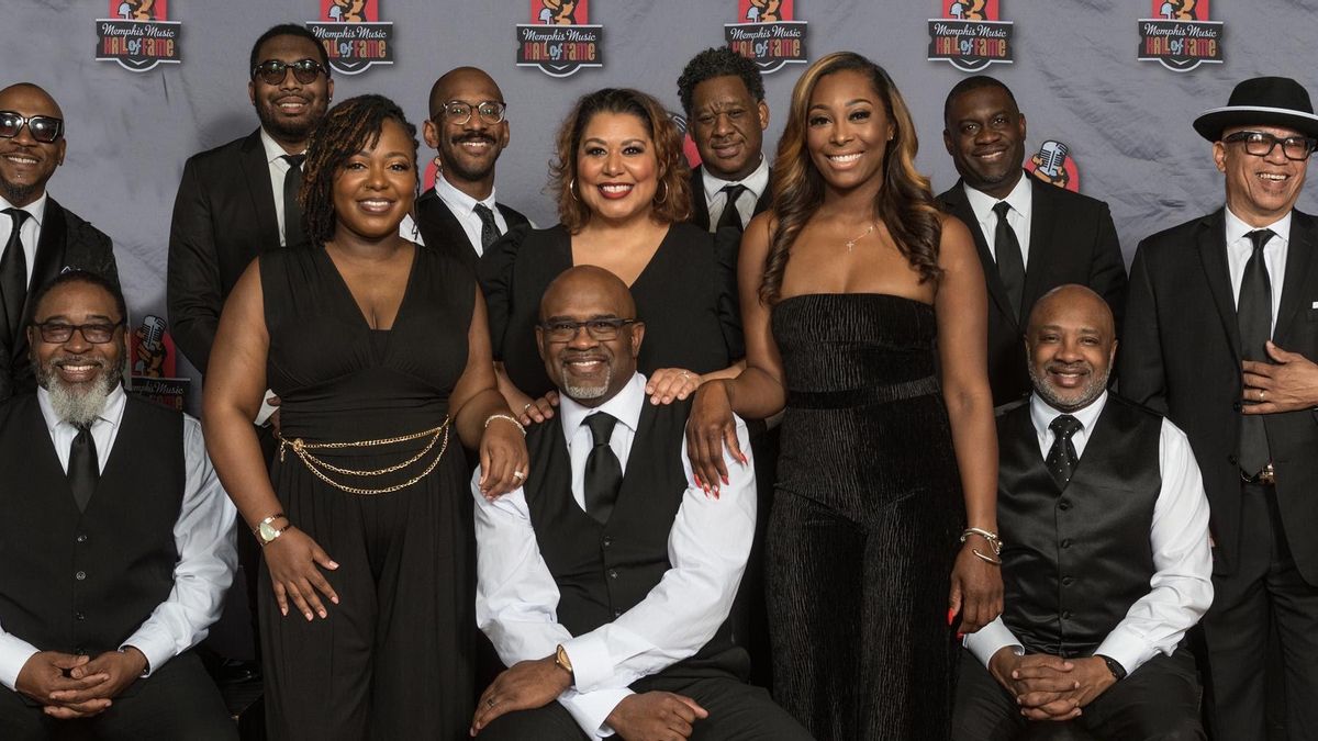 Los componentes de The Memphis Music Hall of Fame Band.