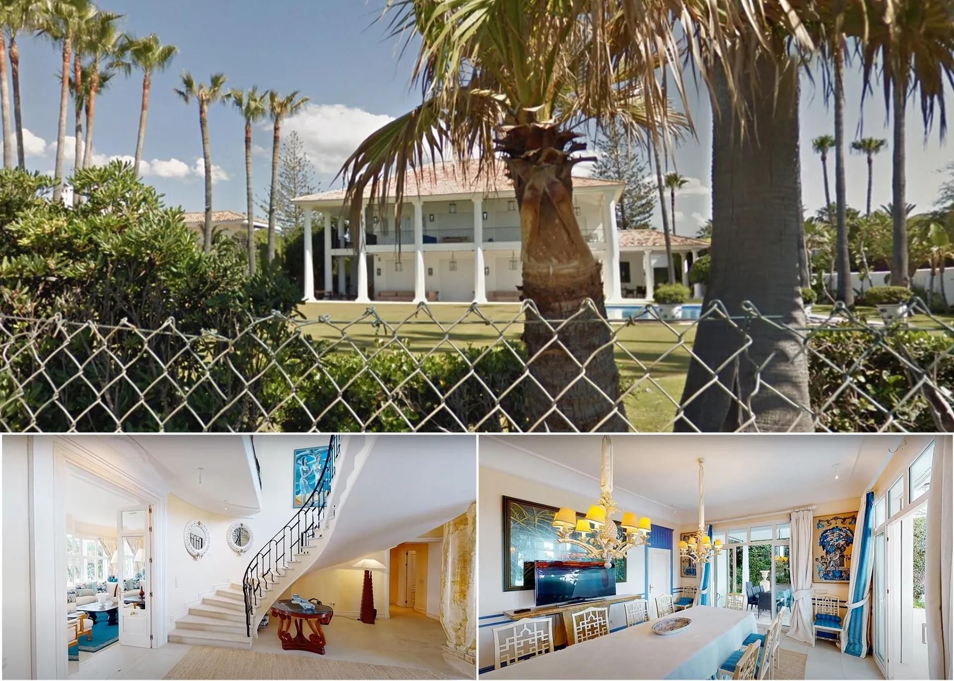 Imagen de una villa de lujo en Estepona cuyos dueños finales se cree que son la hijastra y la suegra de Chemezov.