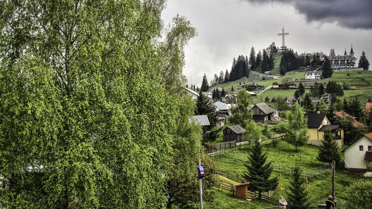 Paisajes verdes en el Paso del Borgo.