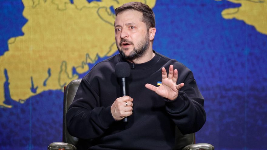 Zelenski dice que el Ejército le ha pedido "movilizar a entre 450.000 y 500.000 personas más"