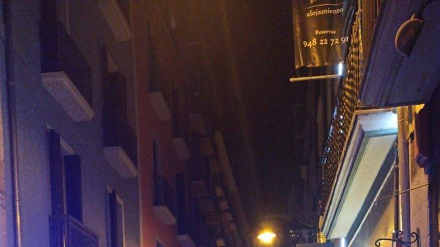 11 detenidos y 8 policías heridos en una nueva noche de disturbios en Pamplona