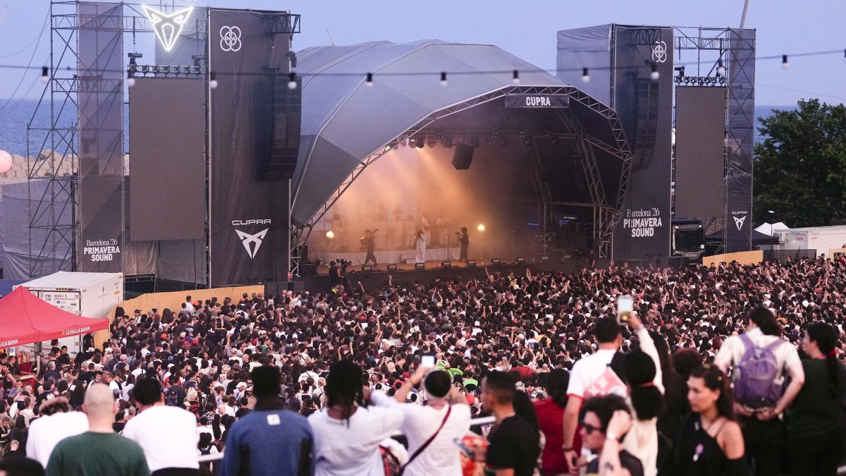 La tercera jornada del festival Primavera Sound en Barcelona este 2026