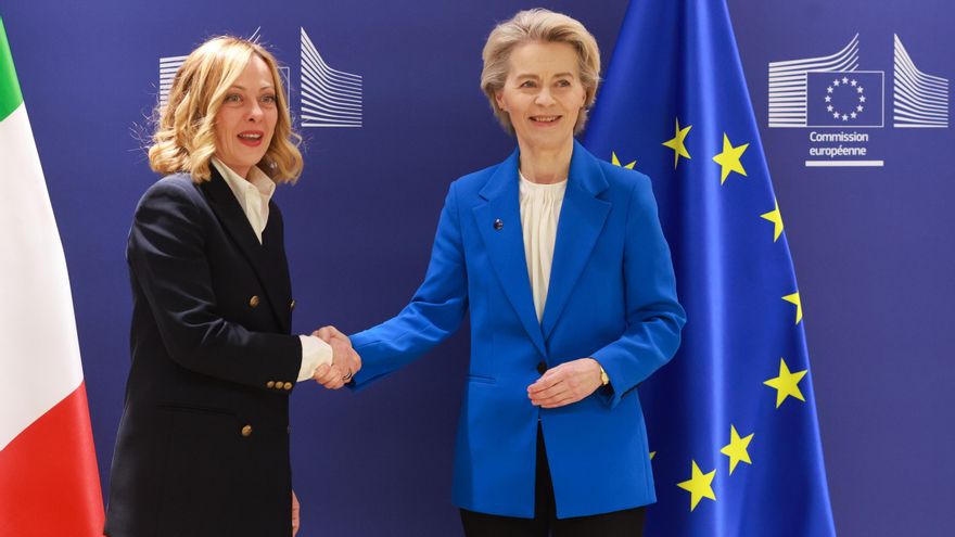 Brussels feel the foundations for creating migrant deportation centers outside the EU like Meloni's