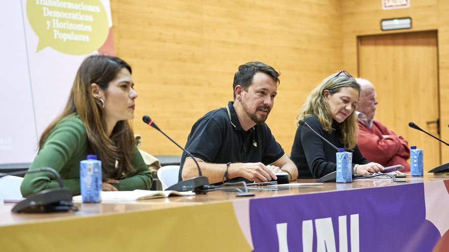 Victoria Rosell y Pablo Iglesias, contra el lawfare en la escuela de Podemos