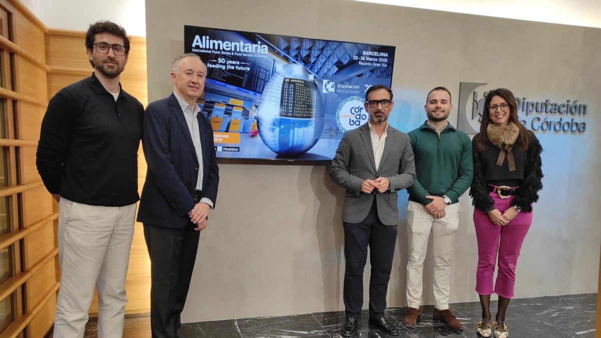 La Diputación acude con 'Sabor a Córdoba' a Alimentaria 2026 para difundir los productos de 21 empresas