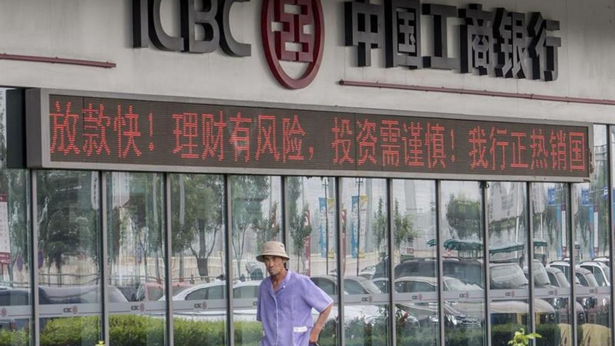 Sucursal de ICBC en China.