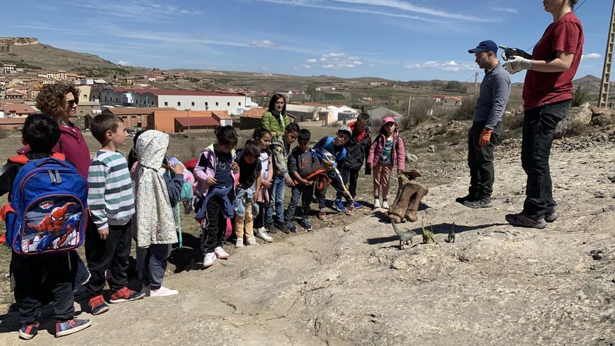 La Carretera de las Huellas de Dinosaurio: los 17 yacimientos paleontológicos que son bien de interés cultural en la provincia de Teruel