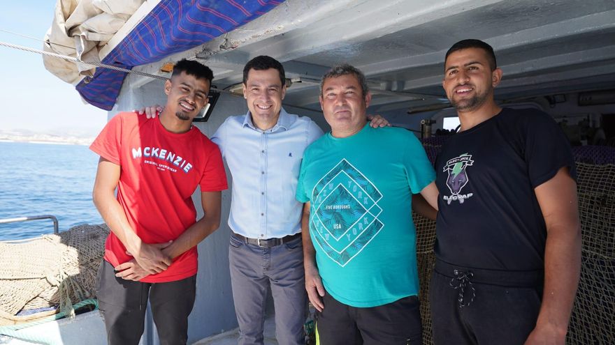 "¡Esto no es Saint-Denis!" Moreno hace equilibrios con el discurso del PP sobre inmigración al adentrarse en 'territorio Vox'