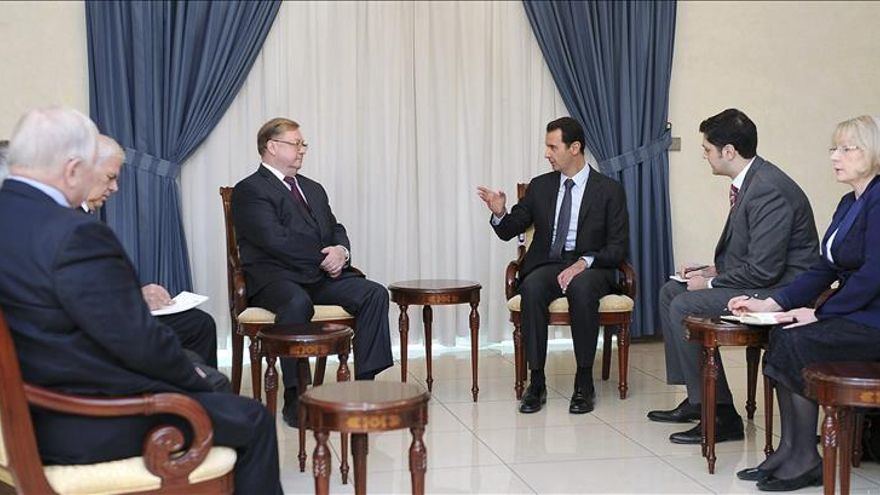 El nuevo patriarca siriaco apoya la "lucha antiterrorista" en una reunión con Al Asad