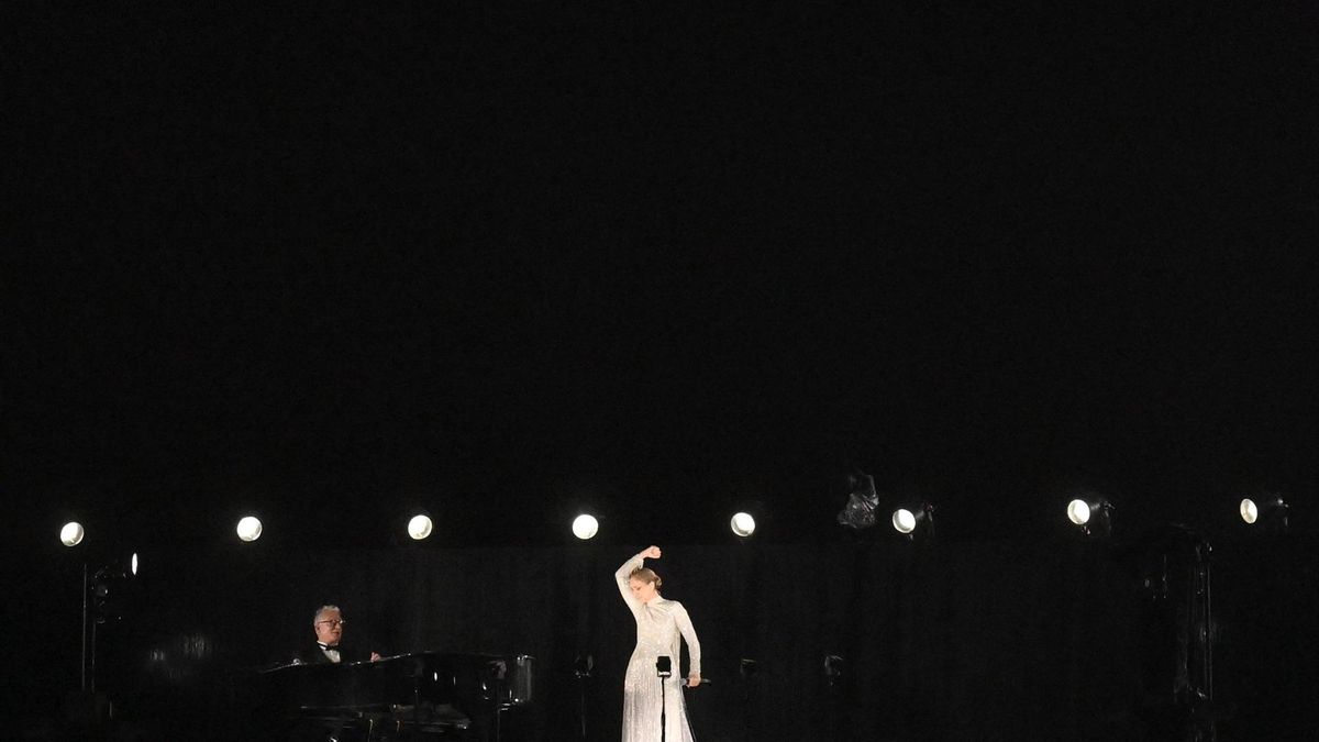 Céline Dion canta en la ceremonia de apertura de los Juegos Olímpicos de París 2024