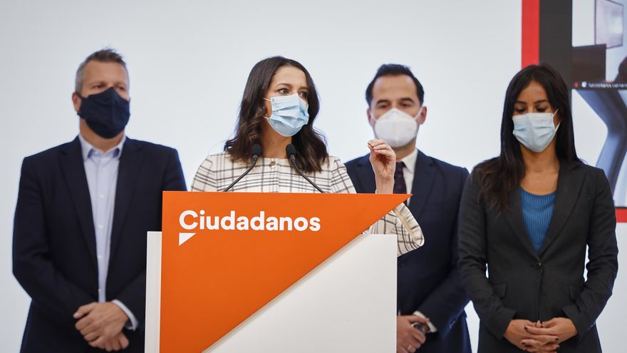 La presidenta de Ciudadanos, Inés Arrimadas.