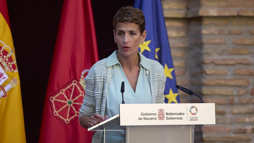 Chivite niega que exista corrupción en los contratos a Antxon Alonso: "Errores administrativos no son delitos"