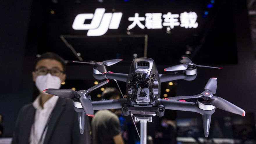 La empresa china de drones DJI suspende sus operaciones en Rusia y Ucrania
