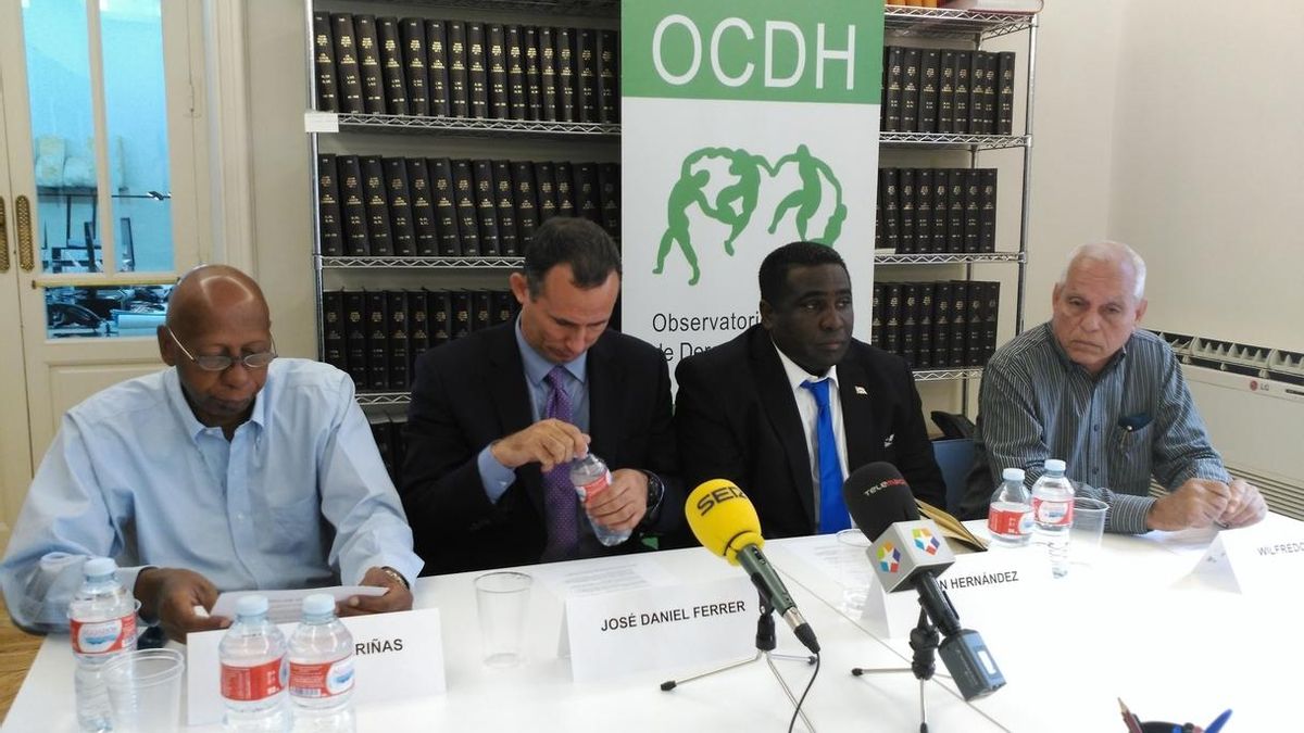 Observatorio Cubano de DDHH acusa a la UE de negociar con La Habana "a espaldas" de los cubanos