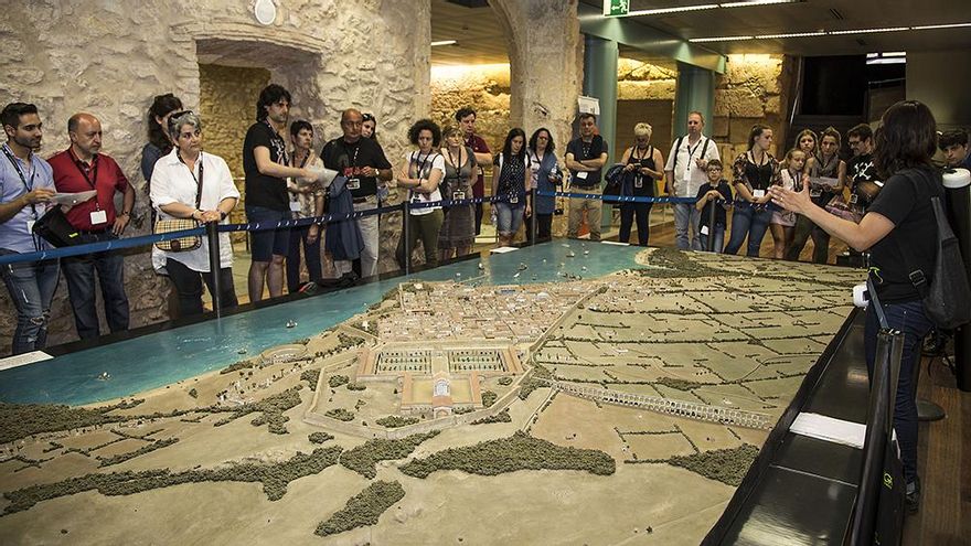 Maqueta de Tarraco en Tarragona