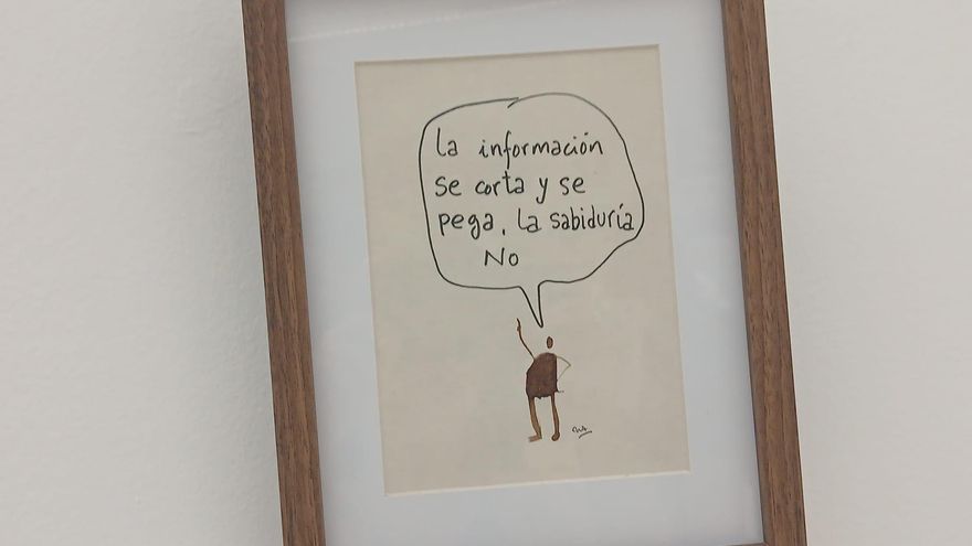 Viñetas hechas con gotas de café llenan de “humor y reflexión” el Hospital Nacional de Parapléjicos por sus 50 años