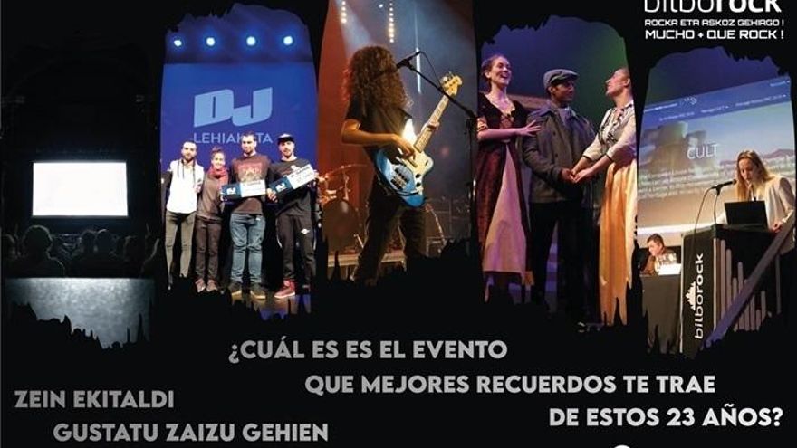 Bilborock cumple 23 años e invita a los jóvenes a recordar en redes sociales sus mejores momentos en la sala bilbaína