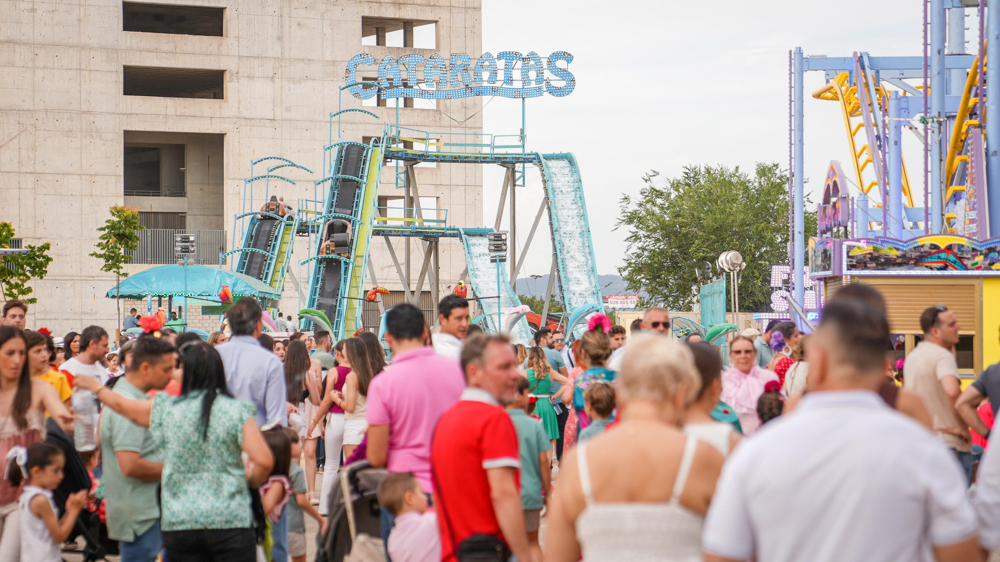 Ambiente del domingo de feria