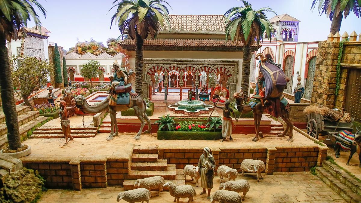 Inauguración del Belen de Cajasol