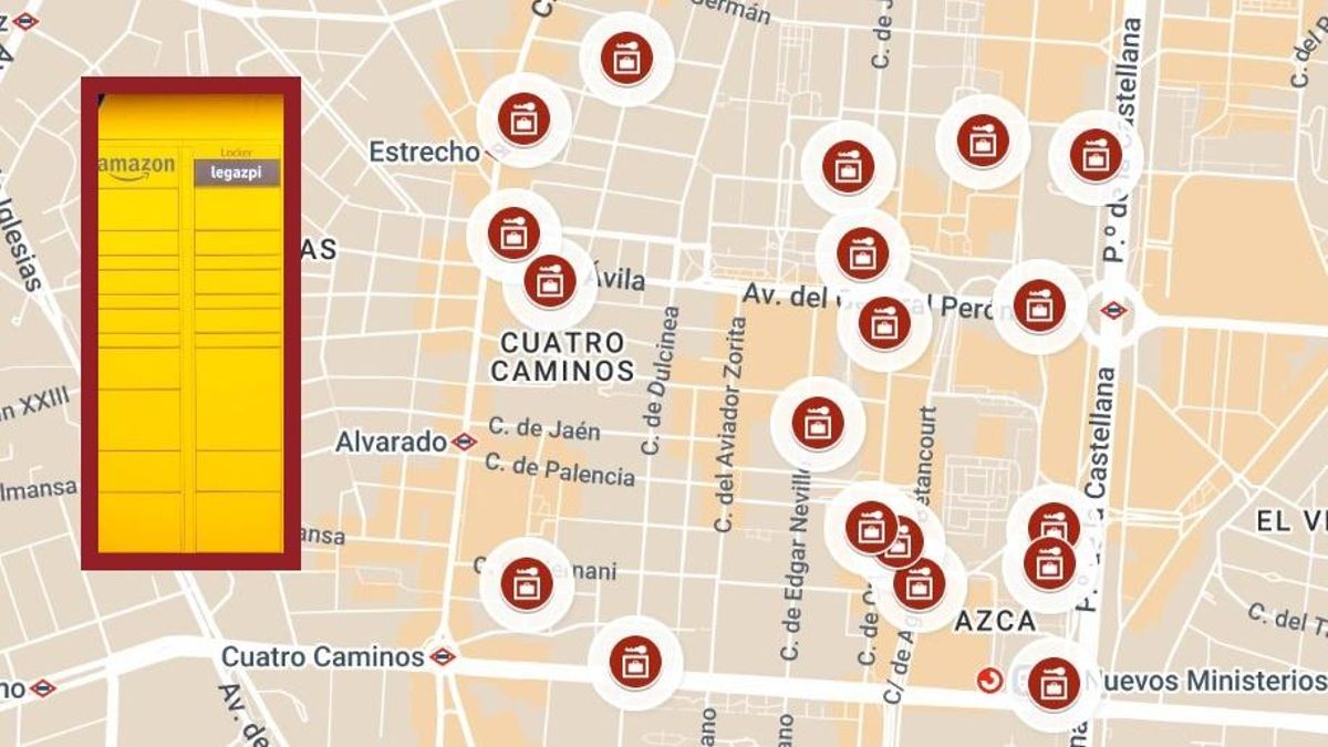 El Ayuntamiento de Madrid instalará taquillas para empresas de venta online junto a zonas de tiendas de Tetuán