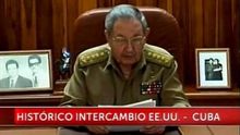 Raúl Castro, en su discurso televisado