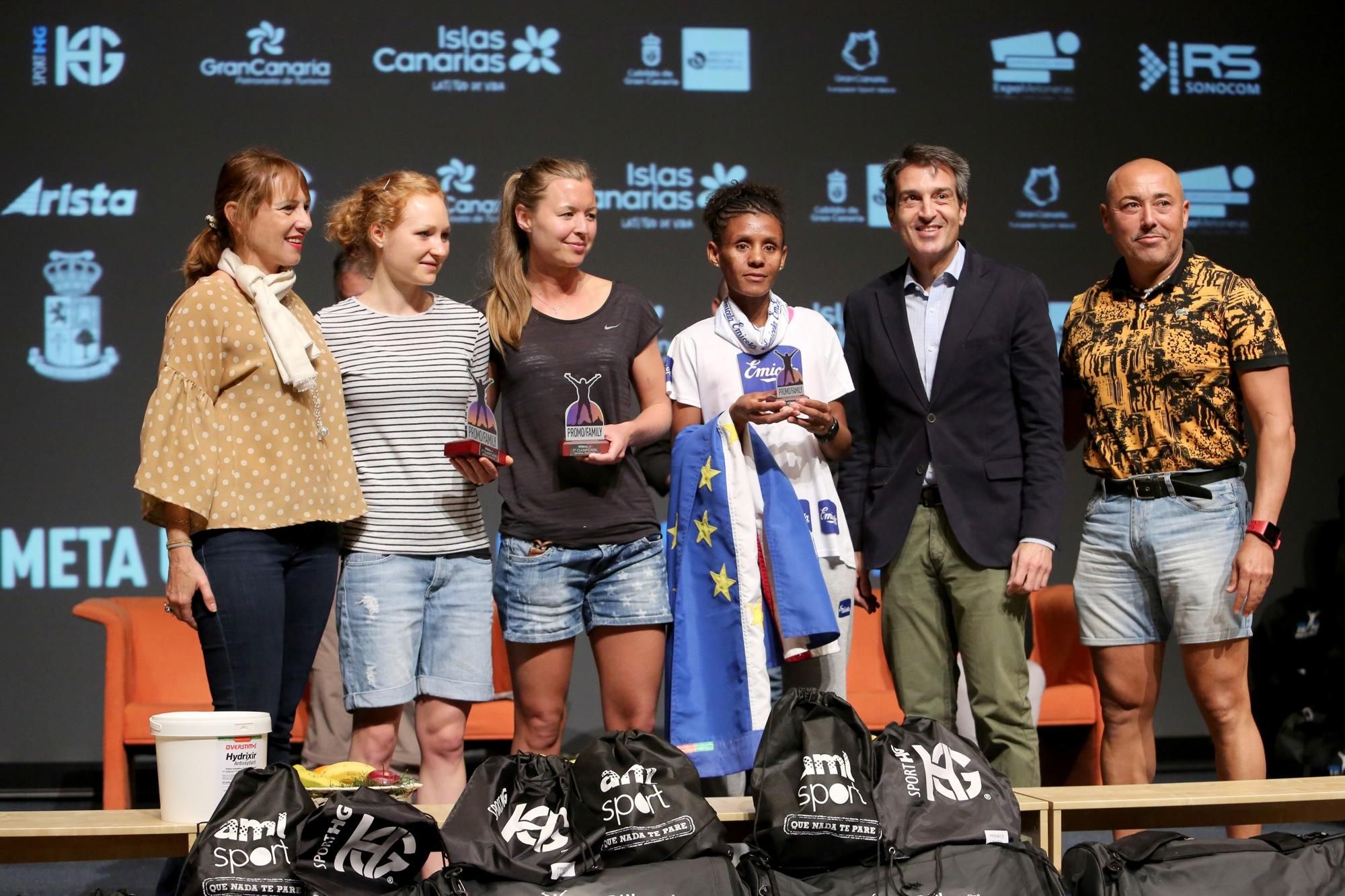 Premios Promo & Family Trans 17 Km, general femenina