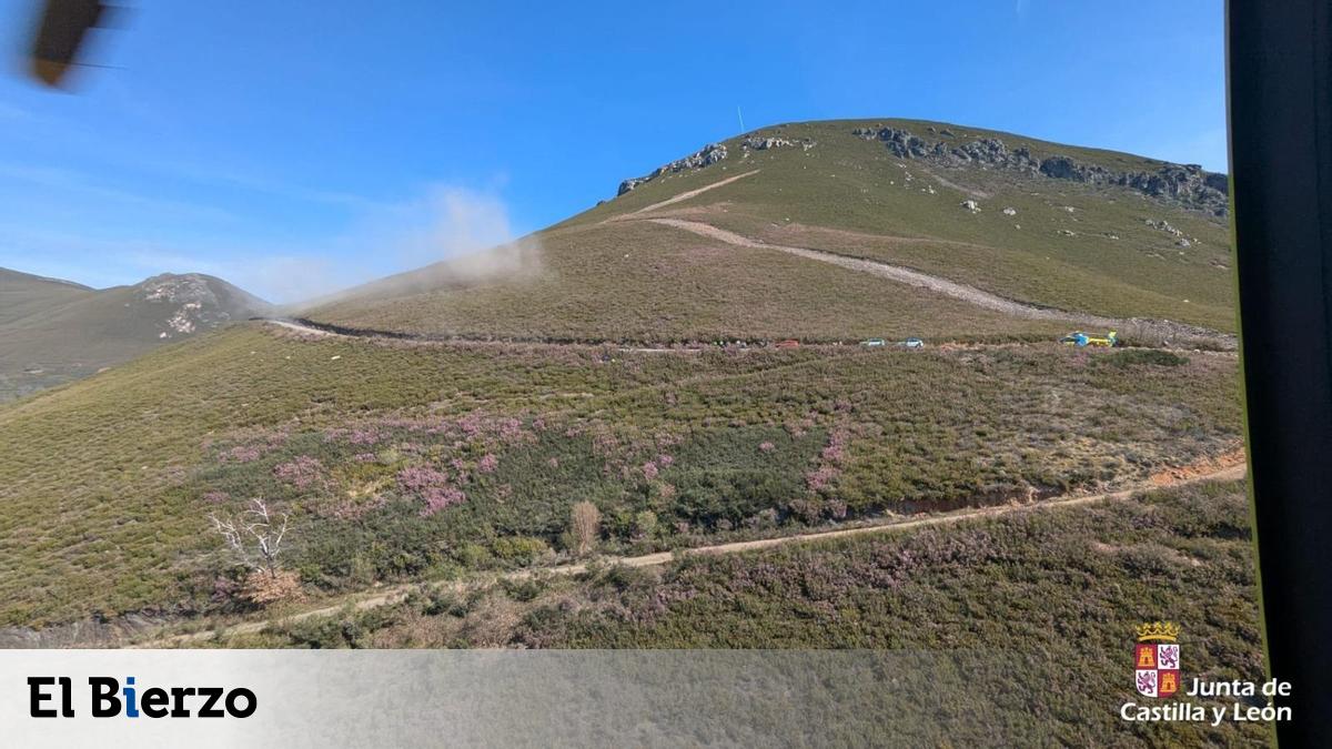 Rescatan a un motorista herido tras caer por un desnivel en una pista ...
