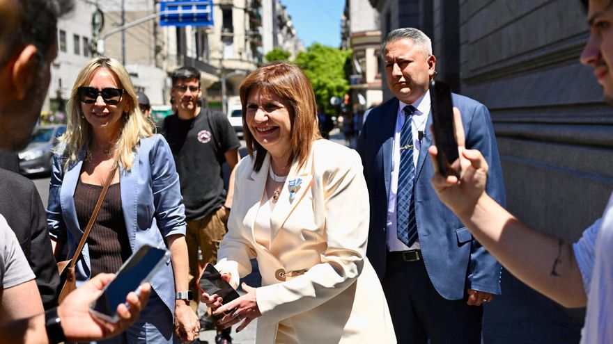 Bullrich visitó a Villarruel en el Senado y se marcaron la cancha: no hubo foto conjunta