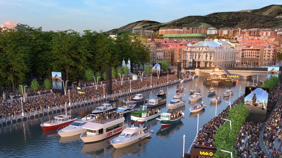 Las embarcaciones autorizadas podrán seguir el concierto desde la propia Ría de Bilbao