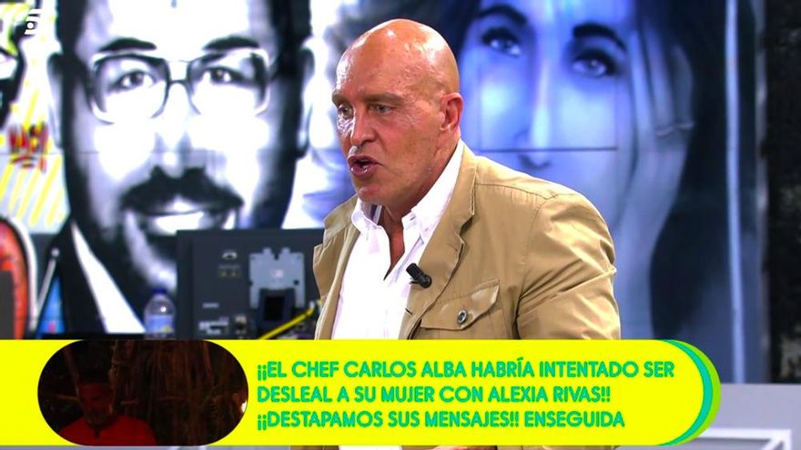 Kiko Matamoros vuelve a abandonar 'Sálvame', tras admitir no haber visto la docuserie de Rocío Carrasco